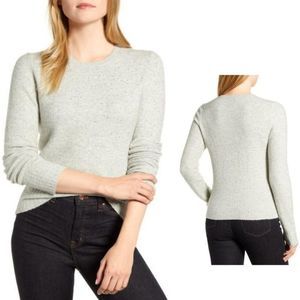 J Crew Gemstone Covered Crewneck Sweater, Large